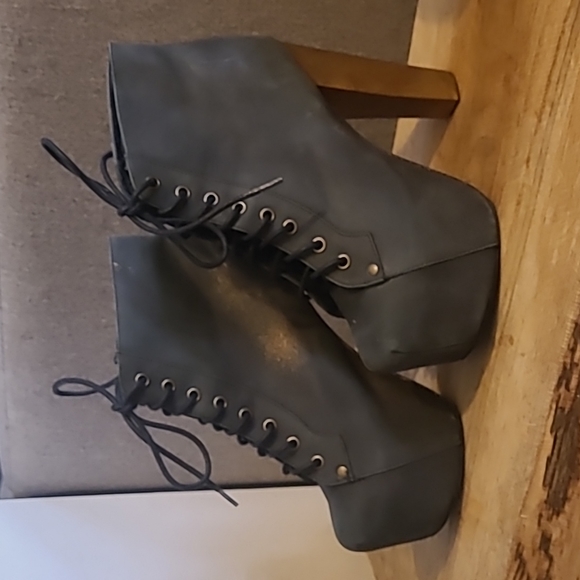 **SOLD***Jeffrey Campbell Booties - Picture 2 of 4